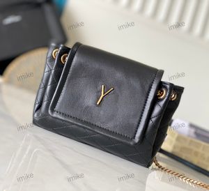 10A Quality Designer -Tasche Mini -Tasche Nolit Bag Umhängetasche mit Schaffell kann an einem Schulterkreuzkörper oder unter der Achselhöhlen -Frauentasche getragen werden