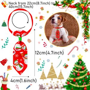 10pcs köpek kravat köpekler için köpekler evcil hayvanlar bowties chodties Noel köpek tımar küçük köpekler için evcil hayvan aksesuarları