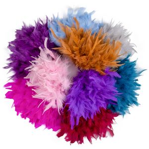 5 metri Fluffy Marabou Turchia File di piuma Rosa Burgundy di alta qualità Fringa Fringa Domande per feste per feste artigianali per artigianato 10-15 cm