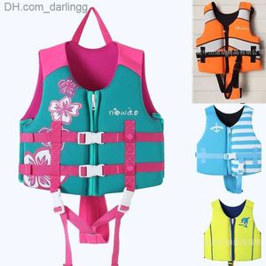 Life Vest Buoy Childrens swimming jacket neoprene safety vest water sports kayak swimming drift swimsuit swimming swimsuitQ240412