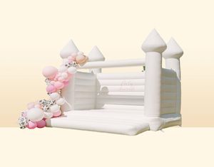 Commercial White bounce house Inflatable Wedding Bouncy Jumping Adult Kids Bouncer for Party Outdoor Games7237679