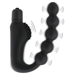 Massage 10 -läge vibrerande anal plug vagina pspot prostata massager sex leksak för par g spot massager vuxen sexprodukt för kvinnor4729199