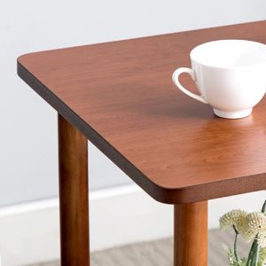 Маленький стол современный минималистский журнальный столик мини -диван сладкий твердый лес