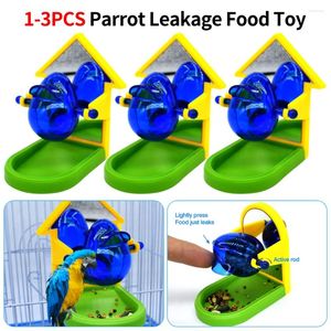 Outros pássaros suprimentos de pássaros Pessoa de brinquedo de brinquedo engraçado Treinamento alimentar Desenvolvimento Inteligência Parrot Mirror Pet Forrage