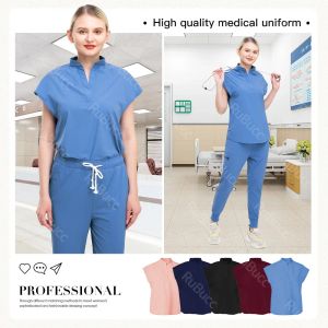 Högkvalitativ medicinsk kostym Kvinnor Factory Direct Wholesale Pet Clinic Medical Nursing Uniforms Dental Hospital Staff Uniforms