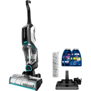 BISSELL CrossWave Cordless Max All in One WetDry Vacuum Cleaner and Mop for Hard Floors Area Rugs Black 2554A 240412