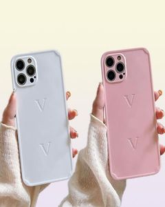 Tasarımcılar iPhone Case Avrupa ve Amerikan 1114 Cep Telefon Kılıfı Büyük Marka Net Kırmızı iPhone'lar 12 Pro Relief Xs Lüks XR Yüksek Grad5933008