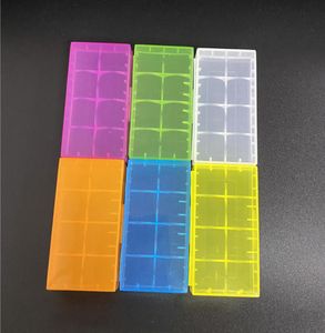 In Stock Battery Case Box Safety Holder Storage Container Plastic Portable Cases fit 218650 or 418350 CR123A 163407437408