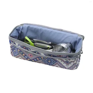 Storage Bags Outdoor Cutlery Tote Case Portable Hanging Bag For Space Saving Fold Flat