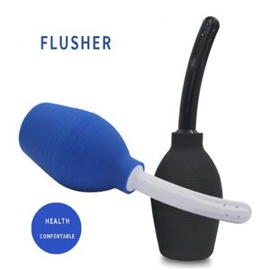 Medical Rubber Large Douche Spray Cleaning Anal Vagina Enema Anal Washer Pump Shower Enemator Vaginal Enema Douche4607987