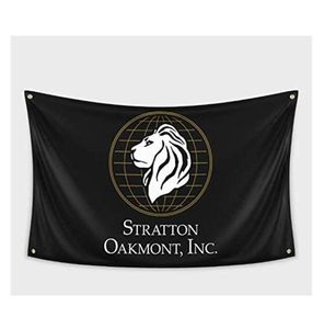 Stratton Oakmont Banner Bayrağı 3x5ft Polyester Dış Mekan veya Kapalı Kulüp Dijital Baskı Banner ve Flags Whole9203634