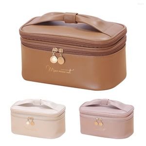 Storage Bags Multifunctional Cosmetic Bag Household Skincare Product Glasses Organizing Pouch Bathroom Toiletries Organize Pack Items