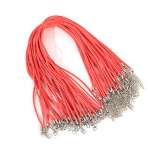 Simple Velvets Cord Chain Jewelry Making Suedes Rope Lobster Clasp String Cord