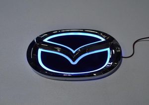 Auto Styling Spezial modifiziertes weißter BLUE 5D HINTER BADGE EMBLEM LOGO LOGSLAGER LAMPE FÜR MAZDA 6 MAZDA2 MAZDA3 MAZDA8 MAZDA CX7816191