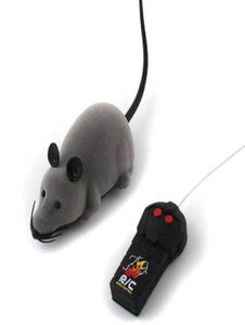 Беспроводной дистанционное управление мыши мыши мышей RC Pets Pets Cat Toy Mouse для детей Toys3861072