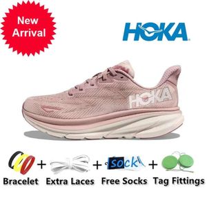 Hokah Hokahs One Bondi Clifton 8 Laufschuhe für Männer Frauen Carbon x 2 3 dreifache weiße schwarze gelbe Pfirsich Peitsche Peitsche Womens Trainer Sport Sneakers Plattform Schuh