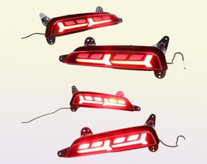 1 Set LED Reflector Lights Lights Hamurek Tylna lampa zderzaka Turning Signal Sygnał dla Hyundai Creta IX25 2014 2015 2016 20178614469