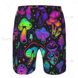 Shorts maschile uomo spiaggia corto shorbry swimming funghi funghi da bagno costume da bagno