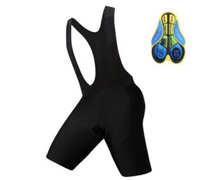 Pure Black Cycling Shorts 5D Gel Pad Bib Short Mtb Shorts Men Women Bike Bicycle Summer5593963