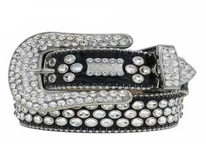 2023 DesignerBelt Simon Belts for Men Women Shiny diamond belt Black on Black Blue white multicolour8514820