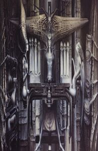 Art Poster Hr Giger Li II Fabric poster 40quot x 24quotDecor064715283