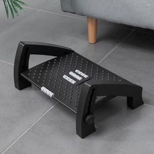 Bath Mats Under Desk Footrest Ergonomic Foot Massager With No Slip Pad And Massage Rollers For At Work Study U8M1