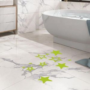 Bath Mats 12Pcs/Set Bathroom Non-Slip Stickers Star Shaped Waterproof Bathtub Decals Swimming Pool Anti-slip Safety