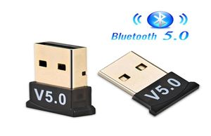 Bluetooth 50 usb dongle Adapter Transmitter Wireless Receiver o Dongle Sender for Computer PC Laptop Notebook Bt V50 Wireles6261433