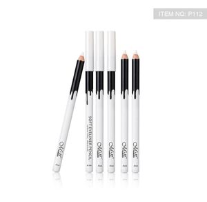 Menow P112 12 peças maquiagem de madeira sedosa cosmética branca de delineador macio maquiagem lápis Highlighter lápis3397650