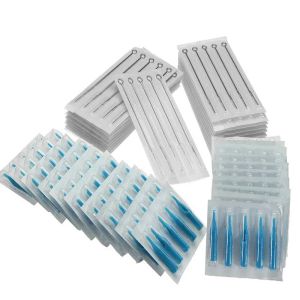 Needles Tattoo Needles Cartridges Set 50pcs Disposable Mixed Tattoo Needles & 50pcs Assorted Tattoo Needles Tubes Includes Tattoo Tips