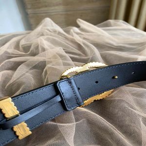 quality black genuine leather torchon gold buckle women belt with box men designers belts men belts designer belts 051247M