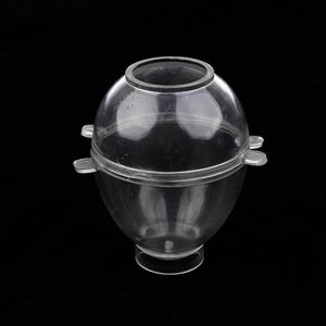 Cute Egg Shaped Candle Molds Plastic Polycarbonate Clear Candle Mould Candle for Making handmade Egg Soap and Candle