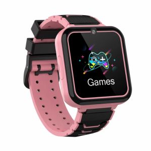 時計2023 New Q11 Square Children's Chone Watch Camera Sim Card Student Smart Watches for Waterproofゲーム電話スマートウォッチ