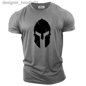 Men's Hoodies Sweatshirts 3D printed mens summer short sleeved running gym sci T-shirt Sparta oversized sports and leisure high-quality clothing C240412