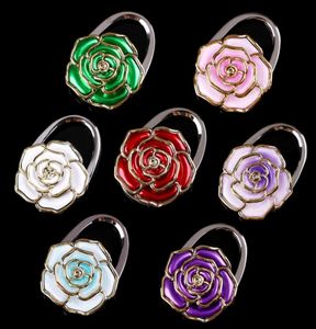 1pc borsetta per borsetta pieghevole pieghevole tavolo durevole gancio supporto fiore regalo di moda portatile per ragazza creativa9886721