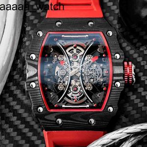 Richardmill Watch Mens Designer ruch automatyczny luksusowy szkielet feice mechaniczny biznesowy biznes automatyczny