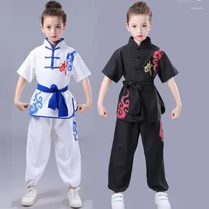 Abbigliamento etnico abito da arti marziali costume Changquan per bambini bambini adulti cinese tradizionale uniforme da wushu bambini