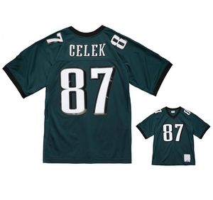 Stitched Football Jerseys 87 Brent Celek 2009 Mesh Legacy Pensionerade Retro Classics Jersey Men Women Youth S-6XL