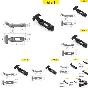 New Car Hood Handle Handle Hasp Rubber Flexible Draw Latches com suportes para acessórios para veículos da caixa de ferramentas