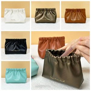 Kosmetische Taschen Feste Farbe PU Blatt Frühlingsbeutel kreativer Selbstklettern Aufbewahrung kleiner Gegenstand koreanischer Stil Outdoor Outdoor