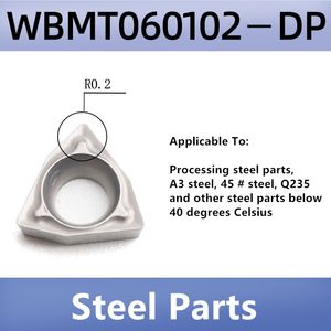 10pcs wbgt060102 wbgt060102 wbgt060104 r-f l-f dp dp cnc lathe cutter内部ボーリングカーバイドインサートターニングツールp m al for p m al