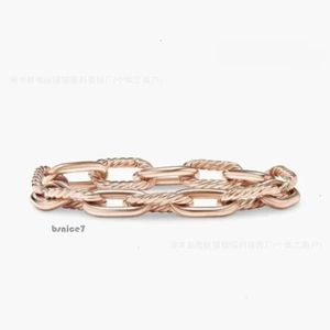 DY Designer High Quality Fashion Luxury David Yurma Bracelets Jewelry Bracelet Simple and Elegant Popular Woven Twisted Ring David Bracelet 9921