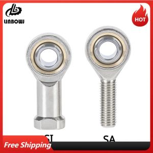 Rolamentos esféricos da extremidade da haste 5mm6mm8mm10mm12mm/macho/fêmea sa si t/k Posa8