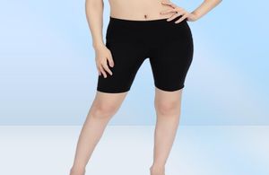 Wysokie talię bioder Podnoszenie sportów legginsy fitness joga motocyklista szorty capris kobiety biegające mody w tenisa budynku nogawki p9387435