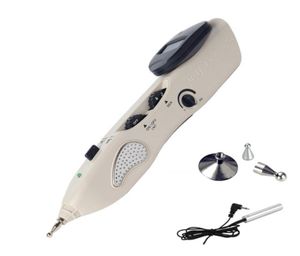 Yükseltilmiş Şarj Edilebilir Masajem ACU Pen Noktası Dedektörü Dijital Ekran Elektronik Akupunktur İğnesi Stimülatör Makinesi New5638045