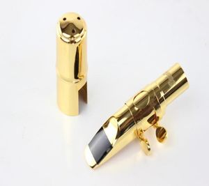 Dukoff Soprano Metal Sax Mouthpiece Gold and Silver Size 5~9 Soprano Saxophone B Tone Mouthpiece Brass Instruments5197623