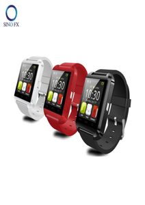 U8 Smartwatch Orijinal Bluetooth Akıllı İzle Android Telefon Samsung iPhone uzaktan kumandası için PO3155427