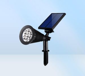 Solar Garden Lights 7Led Outdoor Waterproof Lamp Control Garden Lighting Courtyard Landscape Lawn Light 2PCS2886682