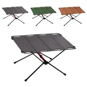 Camp Furniture Camping Folding Table Protable Foldable Aluminum Alloy Frame High-strength Transparent PC Desktop