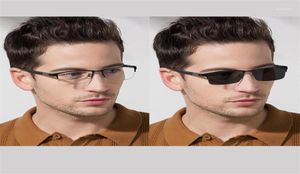 Okulary przeciwsłoneczne EVOVE Pochromic Men okulary krótkowzroczne do przejścia Chameleon Zmiana na szare przeciwpolarne odbicie14039653